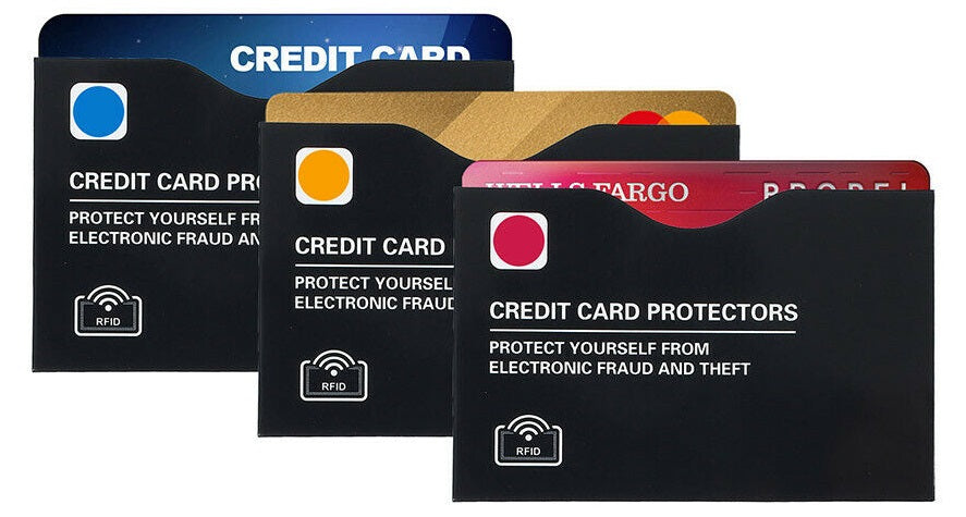 RFID Blocking Sleeves - Credit Card Holders & Passport Protectors