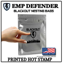Load image into Gallery viewer, FARADAY CAGE EMP ESD PHONE BAGS SIZE 5&quot; X 7&quot; PREPPER KIT BY EMP DEFENDER
